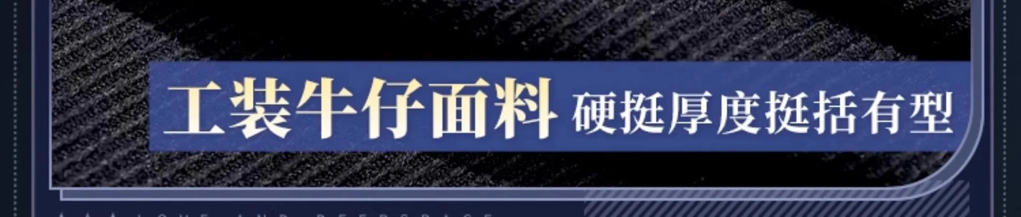 iCoser Love and Deepspace Caleb Cosplay Costume Wig Flying Jacket Uniform Necklace Halloween Party for Women Men Carnival Props