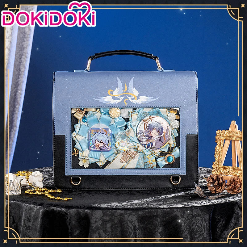 Sunday Elysia Doujin Bag Game Honkai Star Rail DokiDoki Sunday Cosplay Props School Bag HSR Itabag Halloween