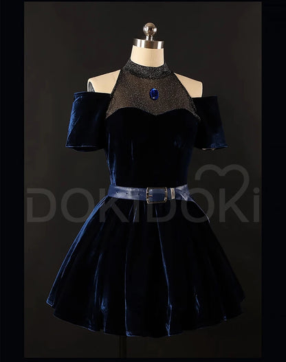 Mizi Cosplay Costume Anime Alien Stage Cosplay【XS-3XL】DokiDoki-R Women Christmas Cute Dress Costume Mizi Cosplay Plus Size