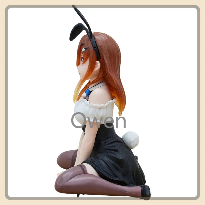 Anime Nakano Miku Figurine The Quintessential Quintuplets  Nakano Nino Bunny Girl Figures PVC Model Collection Toy Birthday Gift