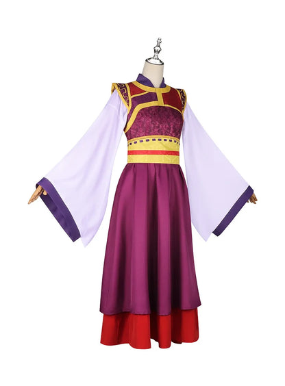Anime The Apothecary Diaries Shisui Loulan Cosplay Costume Wig Dress Hanfu Earrings Headwear Halloween Party for Women Girls Cos
