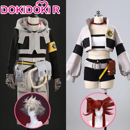 Riyo Rudo Cosplay Anime Gachiakuta【XS-3XL】DokiDoki-R Women Men Costume Rudo Surebrec Li Glaze Riyo Cosplay Wig Plus Size