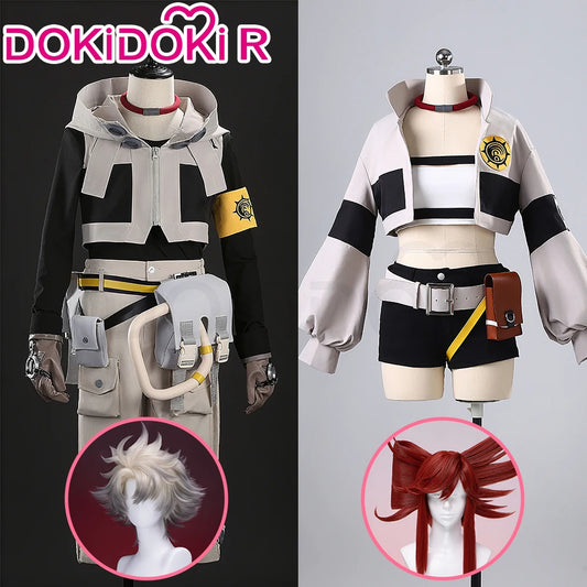 Riyo Rudo Cosplay Anime Gachiakuta【XS-3XL】DokiDoki-R Women Men Costume Rudo Surebrec Li Glaze Riyo Cosplay Wig Plus Size