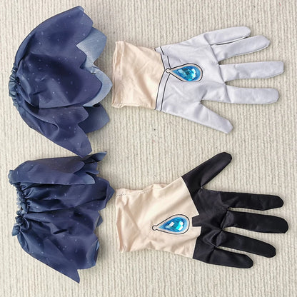 Genshin Impact Furina De Fontaine Cosplay Costume Set Cotton Polyester