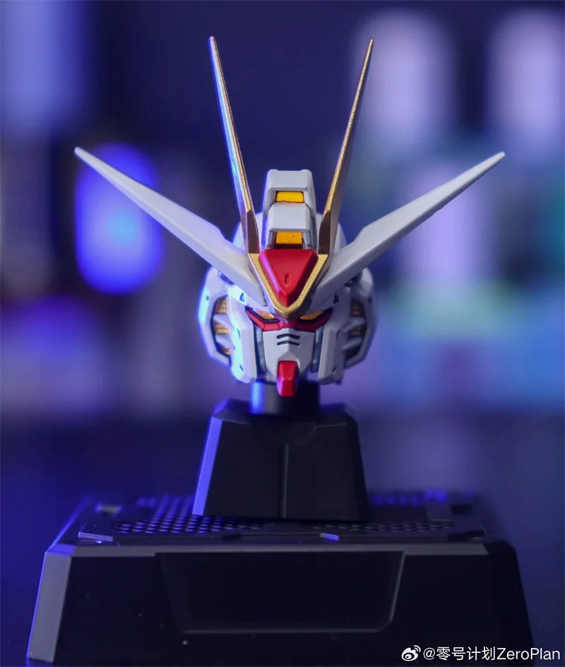 Bandai Zero Plan 4 in 1 Gundam Heads 1/100 ABS Model Kit