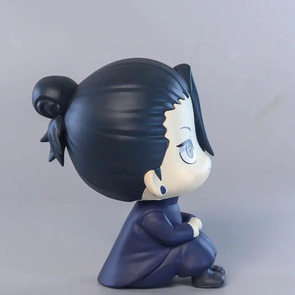 10cm Look up Anime Fushiguro Megumi Jujutsu Kaisen Figure Gojo Satoru Action Figure Q Version Doll Geto Suguru Statue Toy