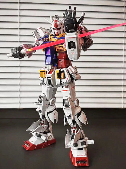 【In Stock】Daban Pgu 1/60 Rx-78-2 2.0 High-Precision Framework Assembly Action Figure Doll Model Kit Figures Collection Toy Gift