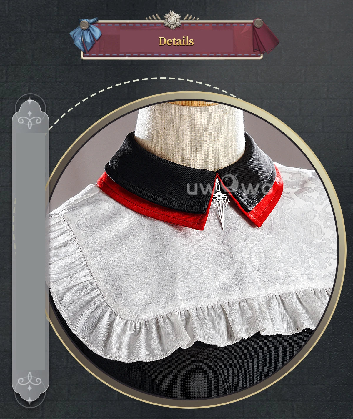 UWOWO Collab Series: Game Identity V Psychologist Ada Mesmer Cosplay Costume