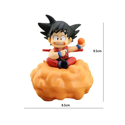Dragon Ball  Anime Figure Sun Goku Action Figure Young Flight Same Style Tendon Douyun PVC Statue Collection Model Kid Doll