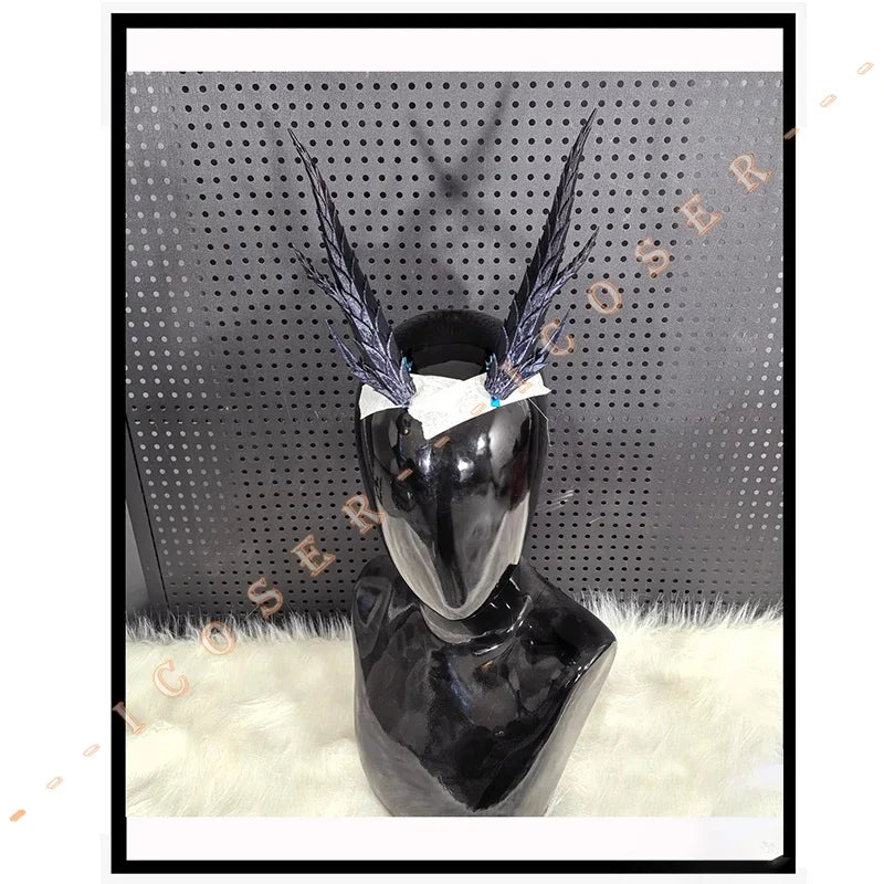 Anime Movies Nezha 2 Ao Run Cosplay Loong Horns Headwear Props Accessory Nezha Mo Tong Nao Hai Halloween Party for Women Gifts