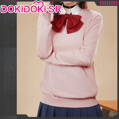 IN STOCK Ayase Momo Cosplay Costume Anime Dandadan DokiDoki-SR Women Uniform JK DAN DA DAN Momo Ayase Okarun Costume Halloween