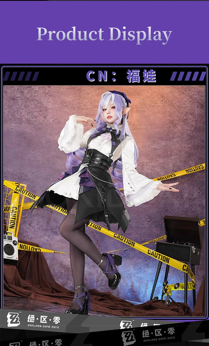 Vivian Banshee Cosplay Costume Game Zenless Zone Zero【S-2XL】DokiDoki-R ZZZ VVA Vivian Cosplay Plus Size