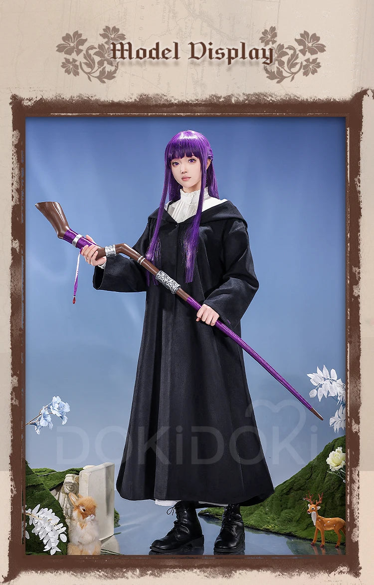 IN STOCK Fern Cosplay Costume Anime Frieren: Beyond Journey's End Cosplay DokiDoki-SR Women Costume Fern Cosplay Christmas
