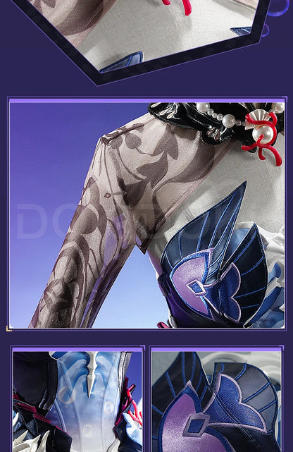 Hysilens Cosplay Costume Game Honkai: Star Rail DokiDoki-SR HSR Dress Hysilens Cosplay Halloween Costume