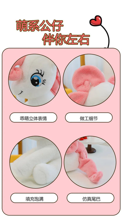 Anime My Little Pony Prototype Plush Doll Soft Pillow Girl Heart Fluttershy Sofa Ornaments Children'S Toys Birthday Gifts Custom