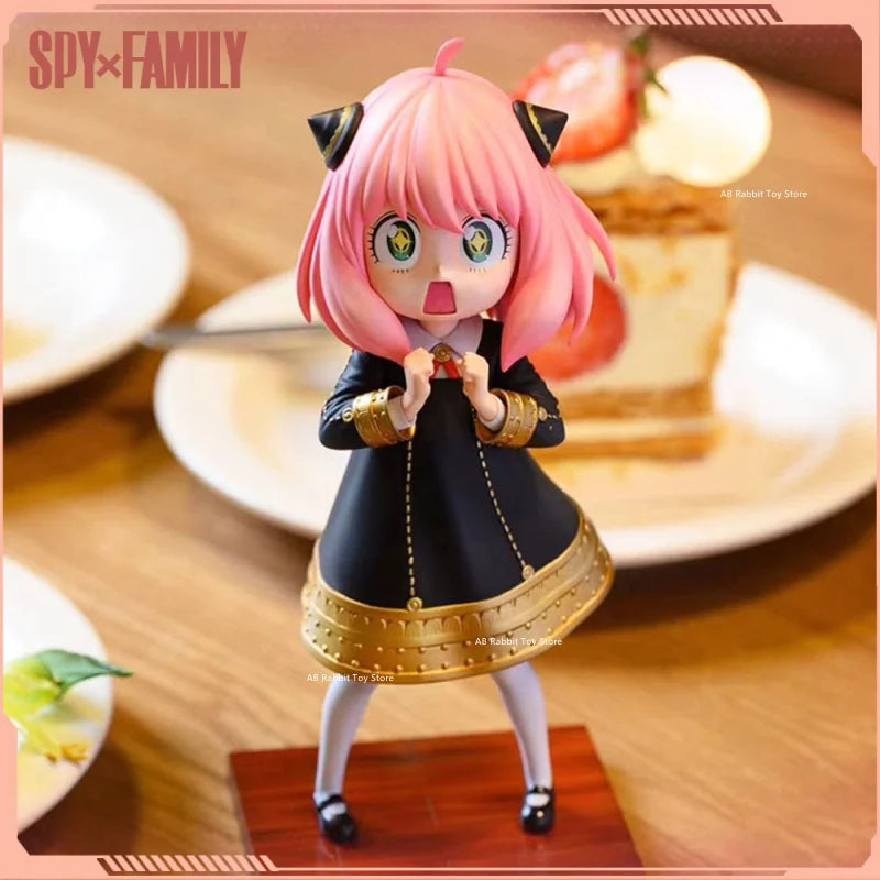 Spy Family Anya Forger Anime Figure Cute Anya Starry Eye 17cm Action Figurine Pvc Statue Collection Model Desk Decora Toy Gift