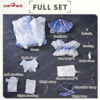IN STOCK UWOWO Robin Cosplay Game Honkai Star Rail Fanart Robin Fairy Princess Cosplay Costume Halloween Costume