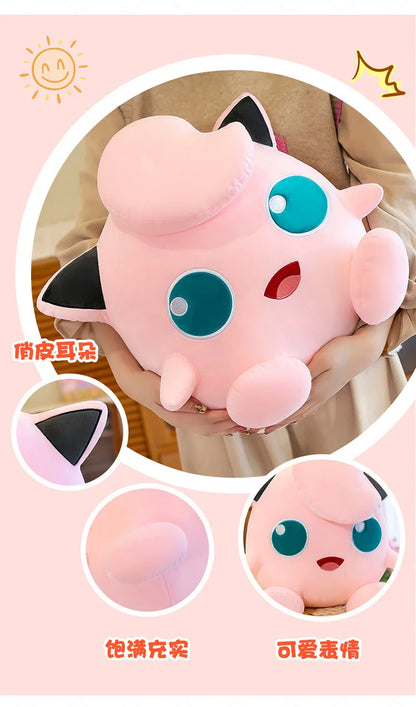 30/40/50CM Big Size Pokemon Jigglypuff Plush Kawaii Cartoon Anime Plushies Pillow Soft Doll Stuffed Plushies Children's Gifts