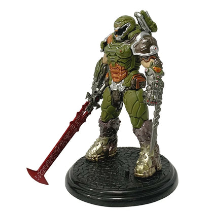 21.5cm/8.46in Doom Eternal Anime Game Figure Doom Slayer Action Figure Room Decorations PVC Adult Collection Model Doll Toys