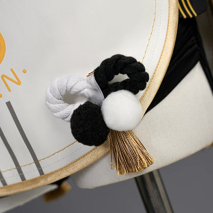 Zenless Zone Zero Dialyn Cosplay Costume Wig Uniform Earrings Headwear Krampus Compliance Authority Halloween Party for Women