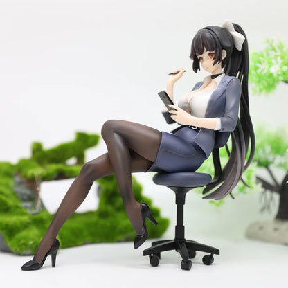 18cm Azur Lane Takao Ver Girl 1/6 Figure Pvc Action Anime Model Game Statue Adult Collectible Doll Toys Xmas Gift