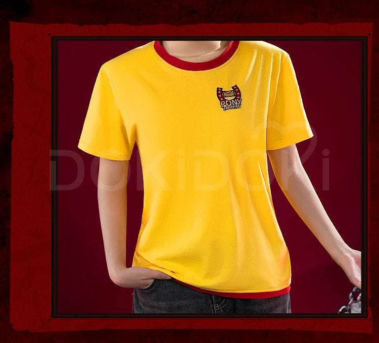 IN STOCK Anya Curly Daisuke Cosplay Costume Game Mouthwashing【XS-3XL】DokiDoki-R Uniform Halloween Anya Cosplay Wig Plus Size