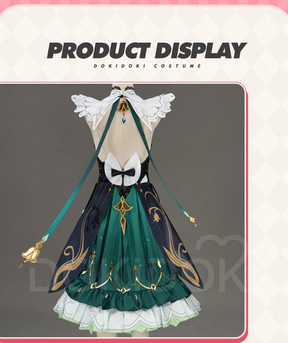 Emilie Cosplay Costume Game Genshin Impact Cosplay【XS-3XL】DokiDoki-N Women Costume Dress Perfumer Emilie Cosplay Plus Size