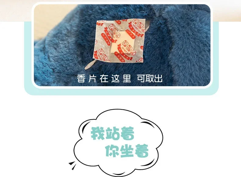 80cm Big Size Disney LILO & Stitch Anime Plush Stuffed Doll Room Plushies Pillow Kawaii Ornaments Children's Holiday Gifts