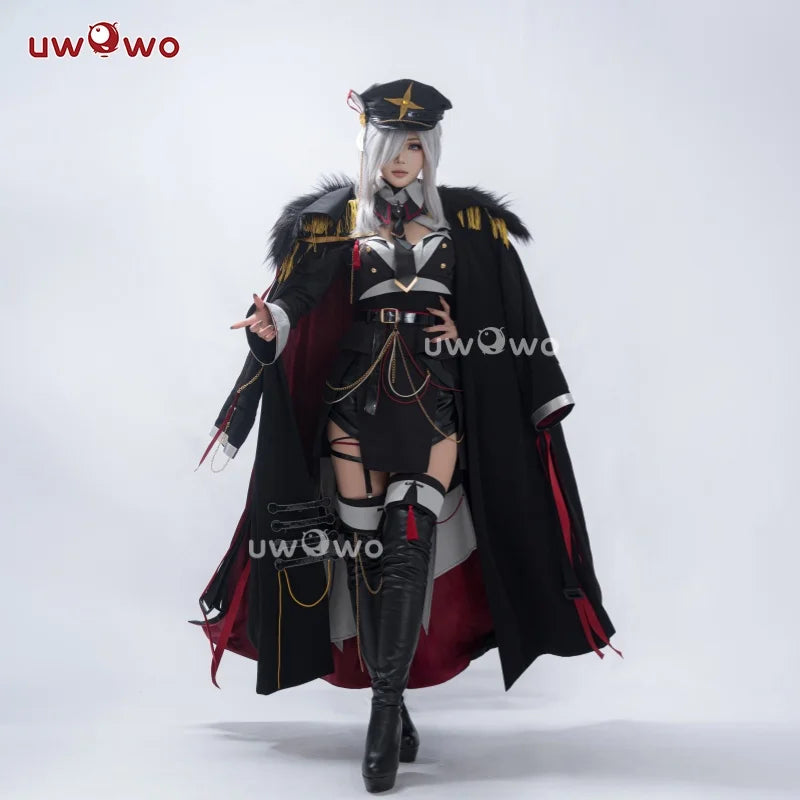 PRE SALE UWOWO Shenhe Cosplay Game Genshin Impact Fanart Shenhe Military Uniform Cosplay Costume With Coat Halloween Costume