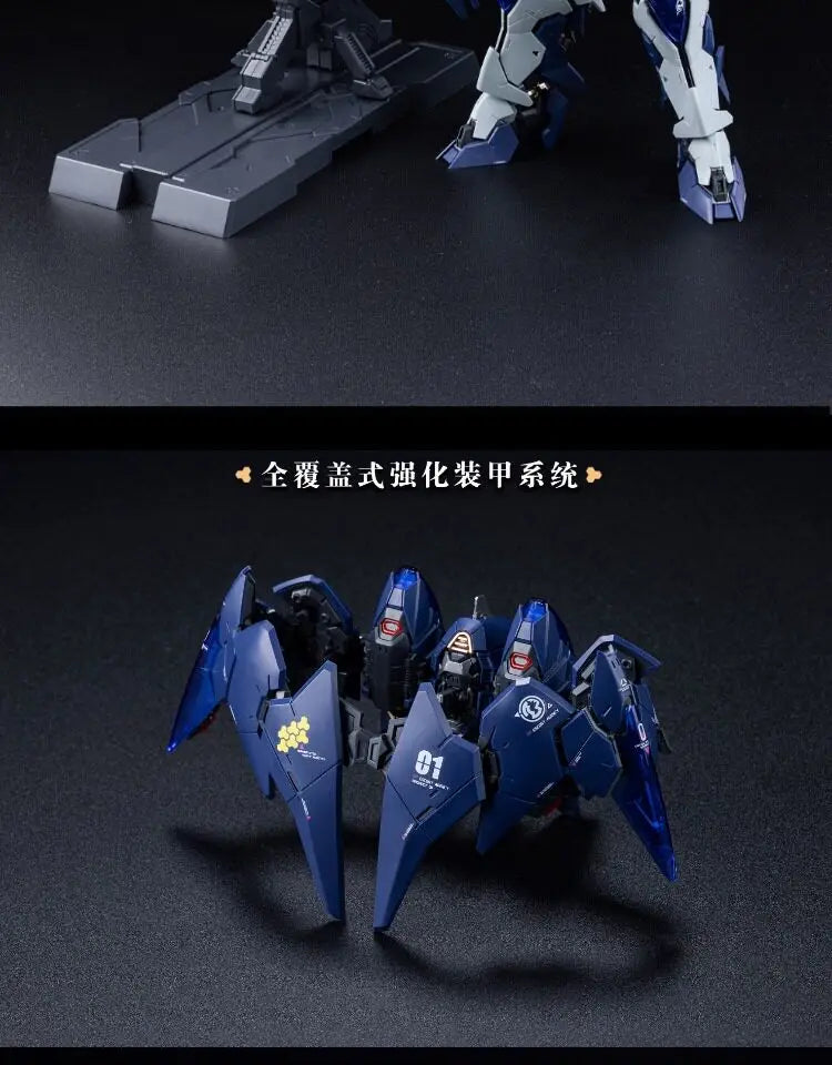 XIAOT Burning Steel Heavy Industry DP Escort Agency Project 01 Ling Yao MG 1/100 Anime Doll Assembly Mecha Model