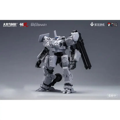 BigFirebird Build Shadow Troops EX Mecharashi XR 1/60 Mecha Action Figure with 24 Articulations and Expandable Cockpit