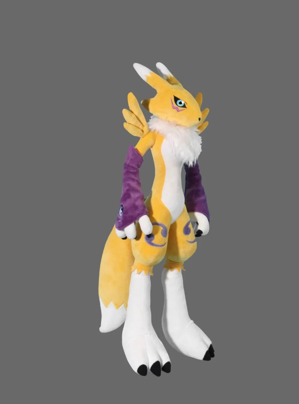 170CM Super Big Size Digimon Renamon Youkomon Plushies Cartoon Anime Stuffed Kawaii Ornaments Children Toy Comfortable Doll Gift