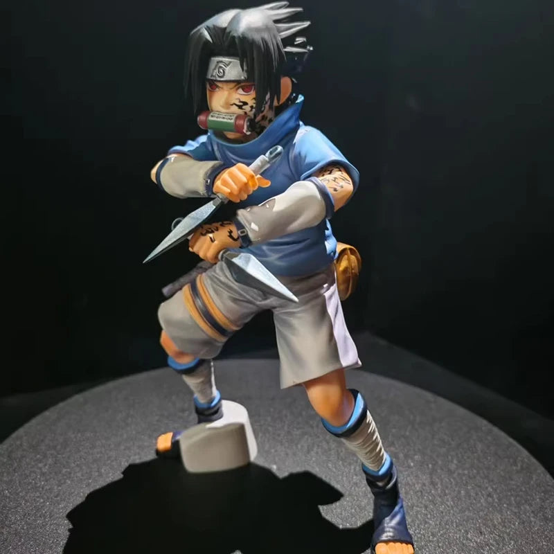 18cm Childhood Sasuke Naruto Anime Figure Naruto Anime Naruto Pvc Statue Model for Anime Ornaments and Peripheral Figures Toy