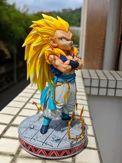 Dragon Ball Anime Figure Cs Gotenks Figurine Super Saiyan Model Pvc Statue Collectible Toys Desk Decoration Doll Birthday Gifts