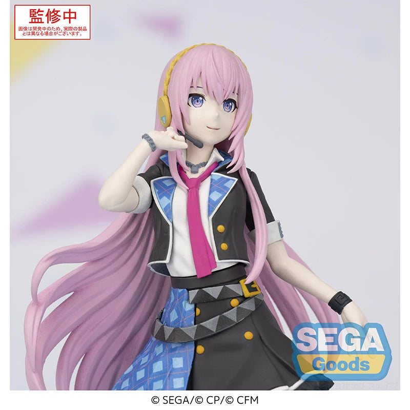 Bandai SEGA Hatsune Miku Kaito Meiko Megurine Luka Kagamine PVC Figures