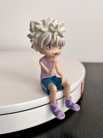 Hunter×Hunter Anime Figure Peripheral Decoration Cute Cat Face Strange Gk Hand Made Instant Noodles  Decoration Christmas Gift