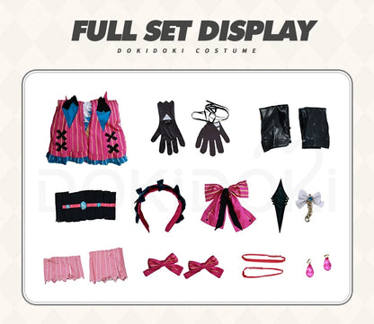 Jinhsi Cosplay Costume Game Wuthering Waves【XS-3XL】DokiDoki-N Women Cute Costume Dress Cosplay Plus Size