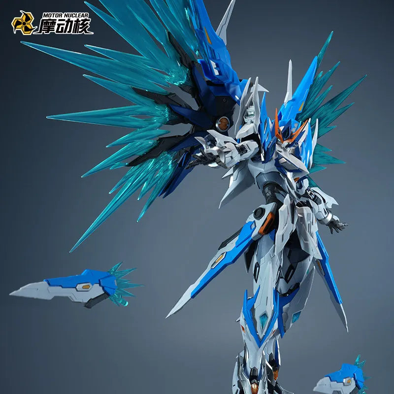 MOTOR NUCLEAR MNP-XH01W BAIQI Alloy Skeleton Assembly Model Kit Action Figure Mobile Suit Toy Gift Mighty Color