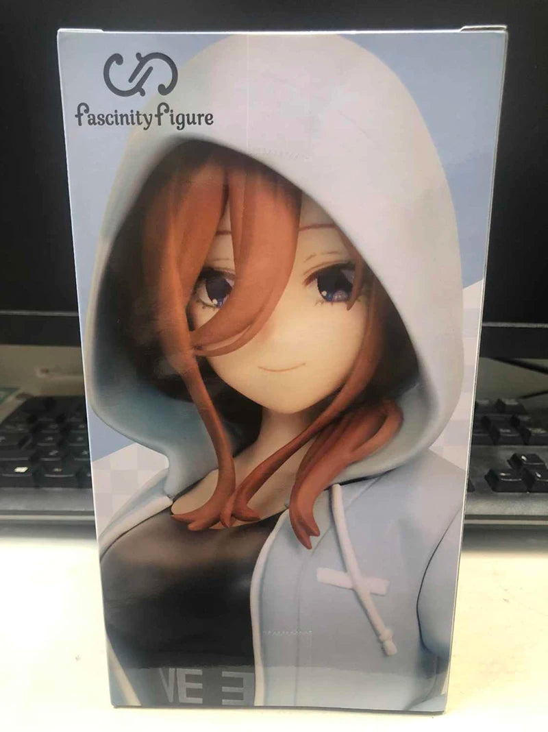 Bandai Fukuya Fascinity The Quintessential Quintuplets Ichika Nino Miku Yotsuba Itsuki 17CM PVC Model