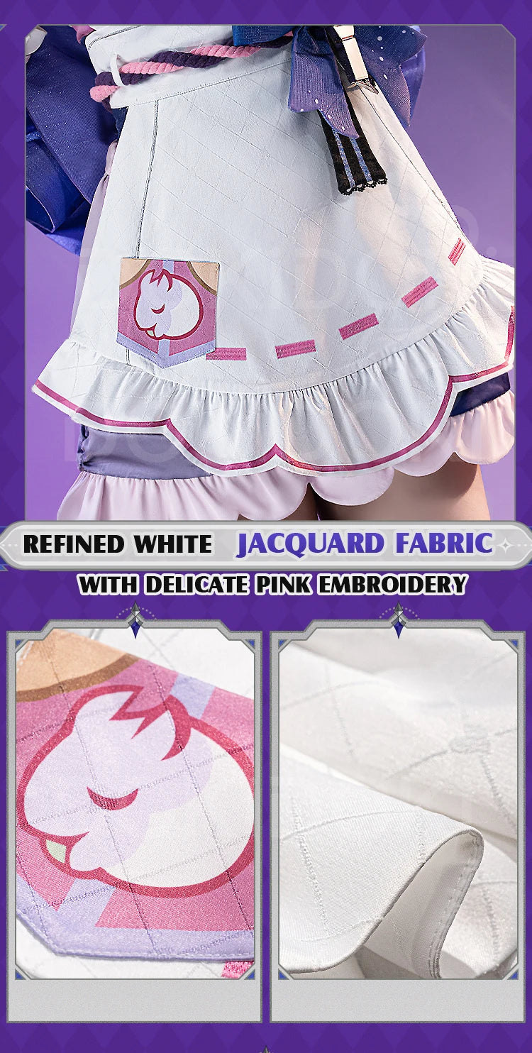 Yumemizuki Mizuki Cosplay Costume Game Genshin Impact【XS-2XL】DokiDoki-SR Women Cute Maid Dress Plus Size