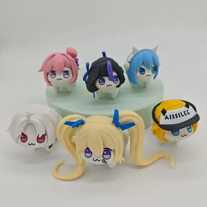 Mobile Games Anime NIKKE：The Goddess of Victory mini Figurine cute Doro Action Figure Q Version PVC Model Toy Birthday Doll Gift