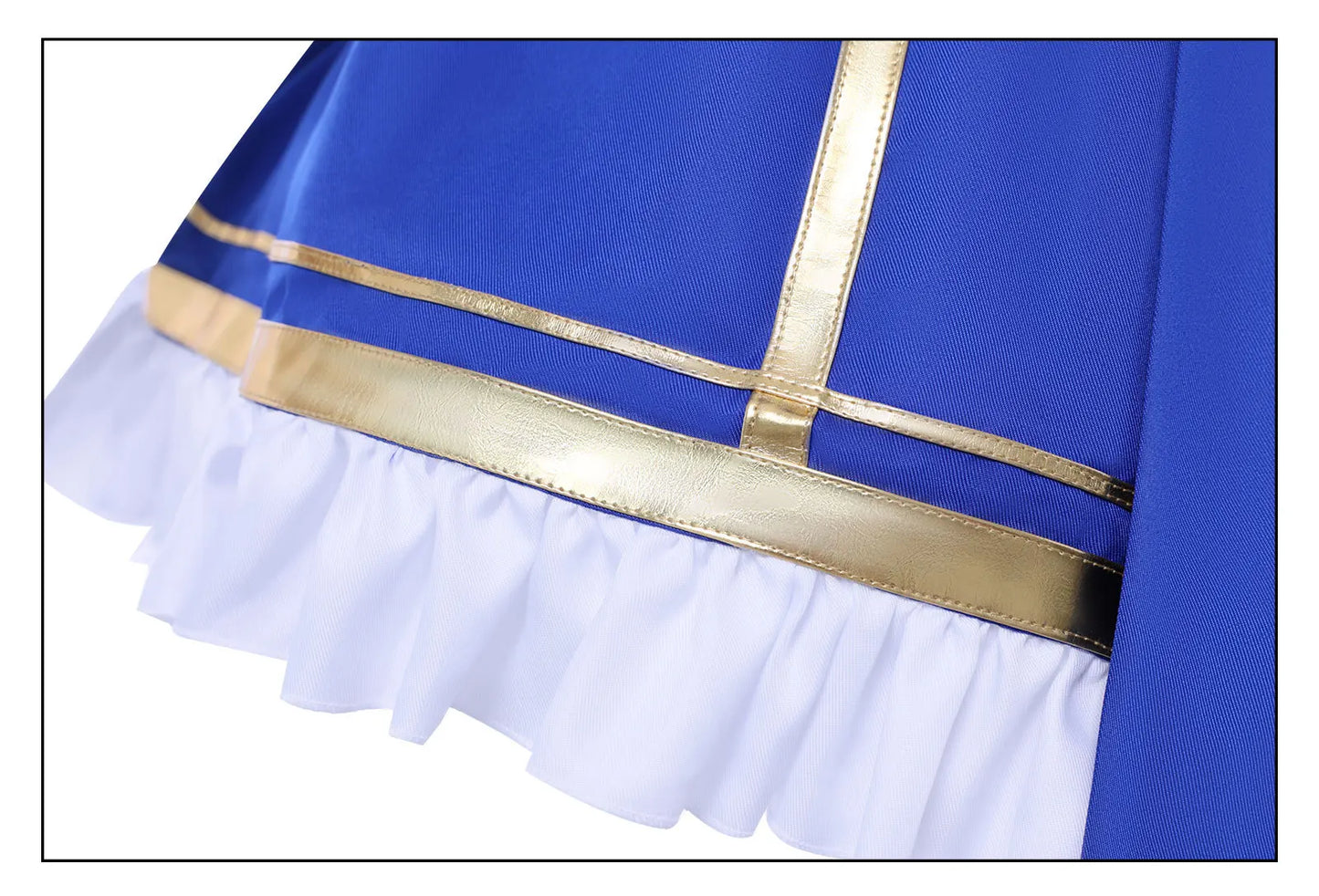 Honkai Star Rail Fate Saber Cosplay Costume Wig Dress Headwear Uniform Stocking Halloween Party for Women Girls Carnival iCoser