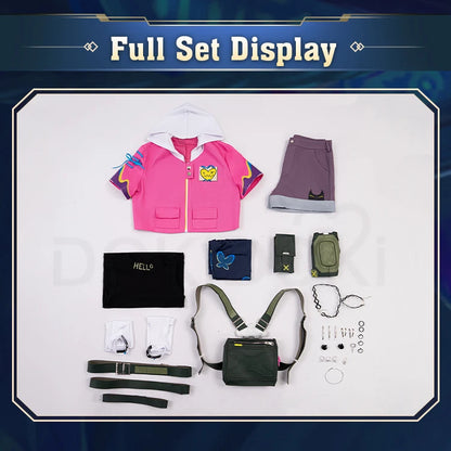 Clove Omen Cosplay Costume Game Cosplay【XS-3XL】DokiDoki-R Clove Halloween Cosplay Women Men Costume Plus Size Christmas