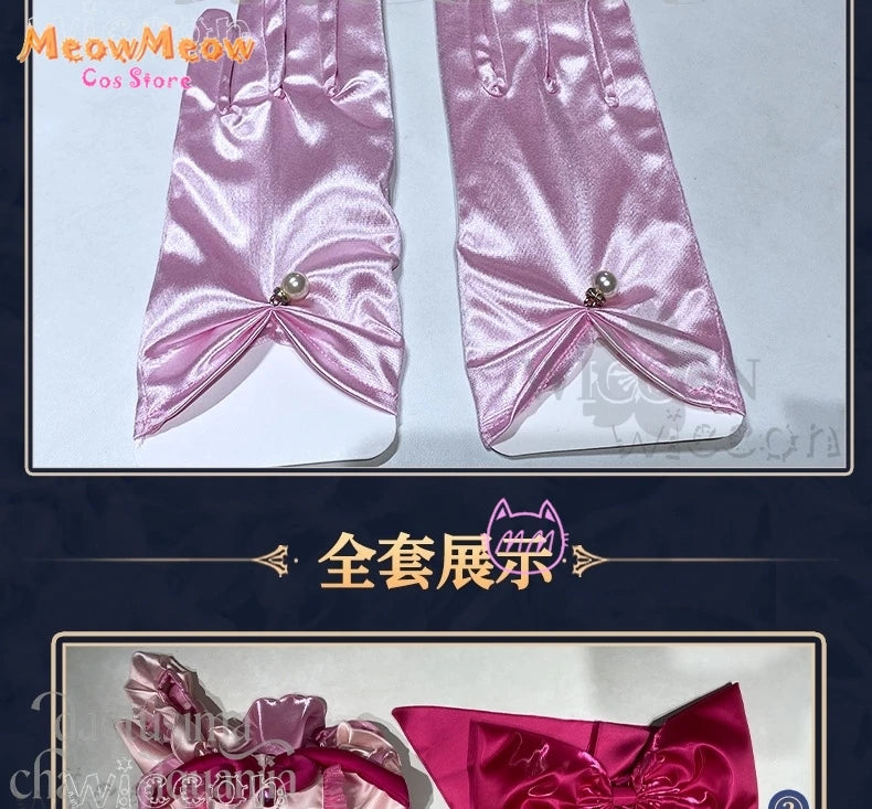 Mermaid Melody Nanami Ruchia Adult Costume Polyester Set