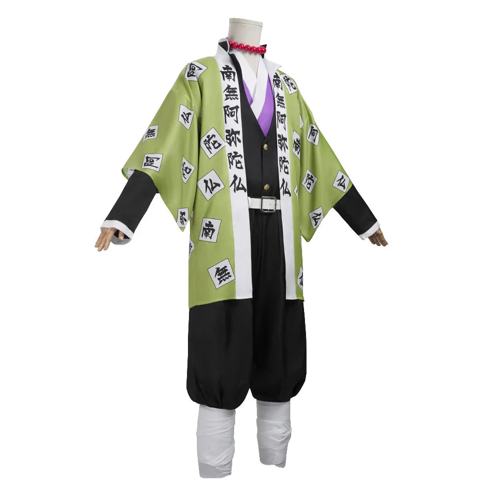 Anime Himejima Gyomei Cosplay Costume Set Polyester