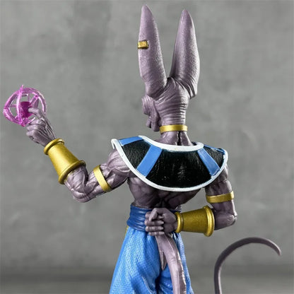 30cm Dragon Ball Z Figures Super God of Destruction Beerus Action Figures Collection Decoration Model Statue Toys Birthday Gift