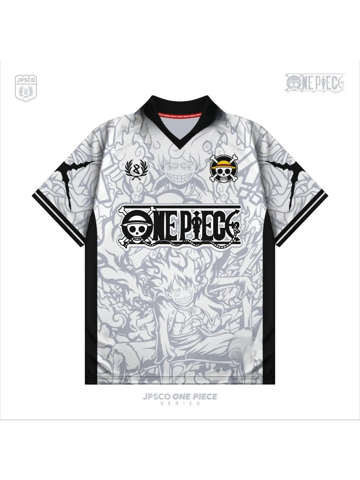 Fashion Vintage Retro Full Printing T-shirt Series Anime One Piece Anime Y2k Korean Style Kpop Baseball Hockey Unisex Tops Tees