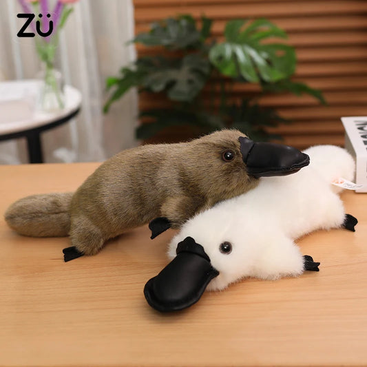 Precious Austrialian Animal Platypus Duckbill Plush Toy Simulation Platypus Cute Stuffed Doll Students Education Gift