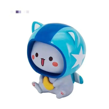 Peach Cat V2 Blind Box Cartoon Anime Figure Doll Trendy Toy Cute Pvc Desktop Room Ornament Decoration Collect Gift Mystery Box