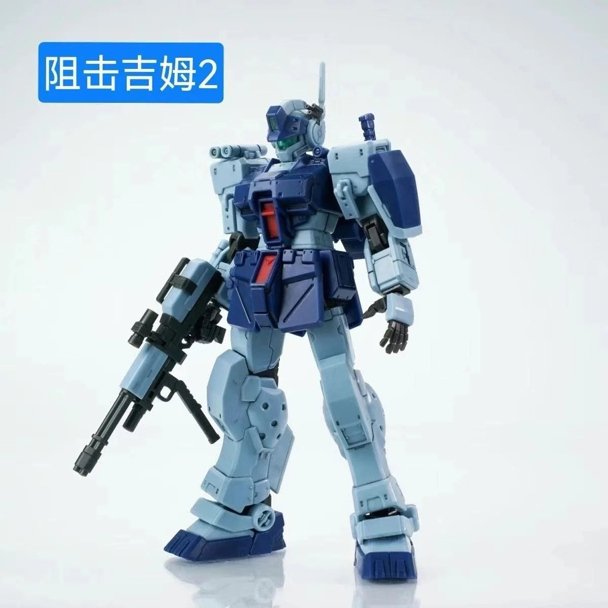 In Stock JMS Model GM Spartan HG 1/144 Assembly Model Kit RGM-79S Toys Snowfield Color Frigid Zone Action Figure Robot Kid Gifts